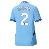 Manchester City Kyle Walker #2 Kotipaita Naiset 2024-25 Lyhythihainen